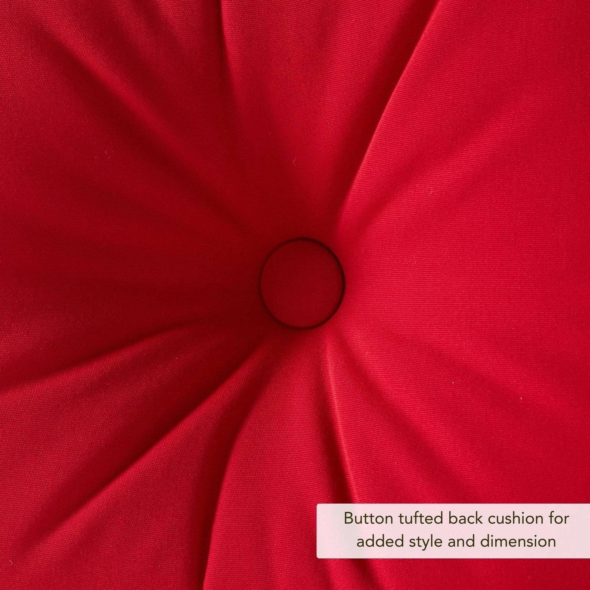 Ensemble de 2 coussins d'extérieur Sunbrella haut de gamme à assise profonde