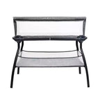 Baby Delight Beside me Nova Deluxe Bedside Bassinet: Storage Bin/Shelf, Metal Frame, 20 lbs Capacity, Modern Decor