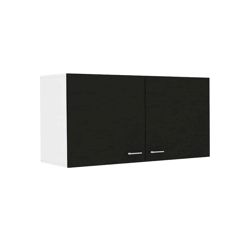 TUHOME Napoles Meuble Haut Mural Double Porte - N/A