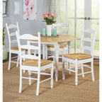 Chaise de salle à manger Simple Living Jessie à dossier échelle (Lot de 2)