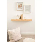 Kate & Laurel All Things Decor Étagères flottantes en bois Havlock 91,4 cm x 20,3 cm Naturel