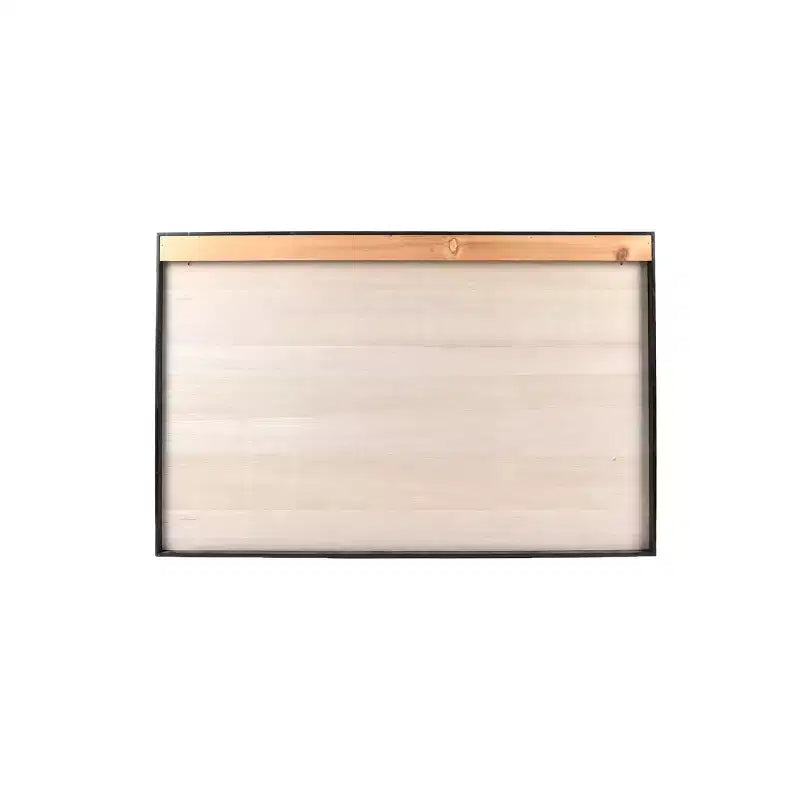 Bureau Murphy noir 36" x 24" - Prinz : Mural moderne, construction en MDF, étagère de rangement ouverte