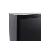 Bureau Murphy noir 36" x 24" - Prinz : Mural moderne, construction en MDF, étagère de rangement ouverte