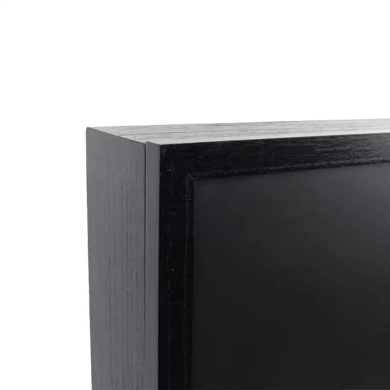 Bureau Murphy noir 36" x 24" - Prinz : Mural moderne, construction en MDF, étagère de rangement ouverte
