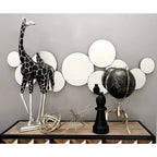 Miroir mural grappe bulles en verre argenté - Olivia & May