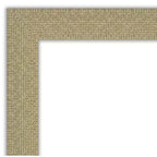 Miroir de sol non biseauté Amanti Art de 71 cm x 162,5 cm, mosaïque dorée – Grand, design élégant, facile à monter