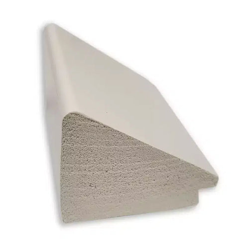 Miroir mural de salle de bain blanc biseauté de 22 po x 28 po - Amanti Art : Rectangle moderne, fixation incluse
