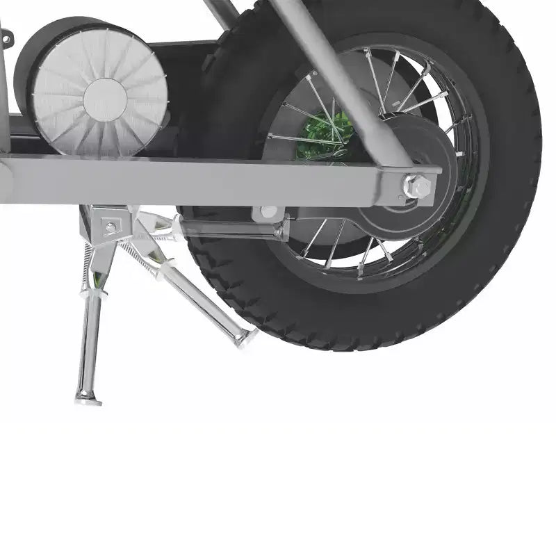 Mini-moto électrique Razor SX350 Dirt Rocket McGrath - Verte : Cadre en acier, moteur 250 W