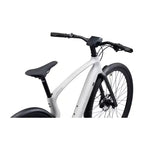 Urtopia Vélo électrique de croisière adulte en carbone 1 Pro Smart 27,64" à enjambement haut - Blanc S