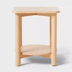 Table de chevet pour enfants en bois naturel - Pillowfort™