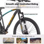 Vélo de montagne HILAND Ridge pour homme, 26 pouces ou 27,5 pouces, 21 vitesses