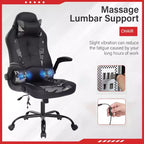 Chaise de jeu FDW Chaise de bureau avec support lombaire Chaises de jeu vidéo en cuir PU pour adultes