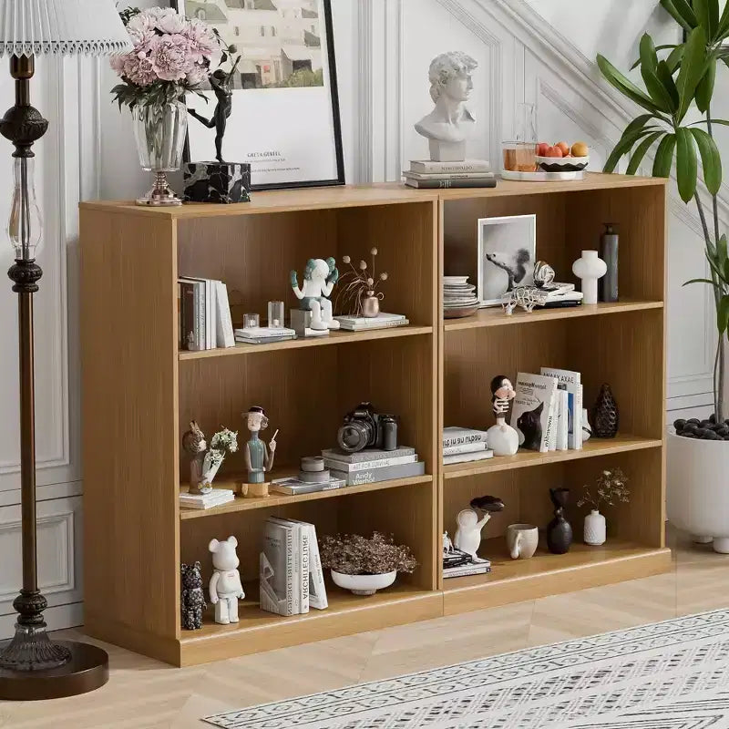 PexFix Armoire d'appoint en bois 41x31x16 avec étagère réglable, sans porte, couleur naturelle