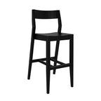 Chaise haute Plank+Beam, Chaise de salle à manger en bois massif de 44 po pour îlot de cuisine, Tabouret de bar