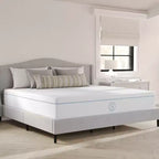 Martha Stewart SleepComplete 12 Medium Firm Hybrid Pocket Spring and Foam Dual-Action Cooling Mattress with Breathable CoolWeave Jacquard Knitted Top