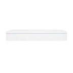 Matelas hybride Martha Stewart SleepComplete 12 à ressorts ensachés et mousse, fermeté moyenne, rafraîchissant à double action avec surmatelas en tricot jacquard CoolWeave respirant