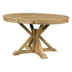 Ensemble de salle à manger Whisen de style rétro avec table extensible et 4 chaises rembourrées