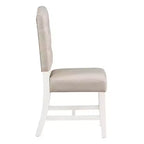 Ensemble de salle à manger Whisen de style rétro avec table extensible et 4 chaises rembourrées