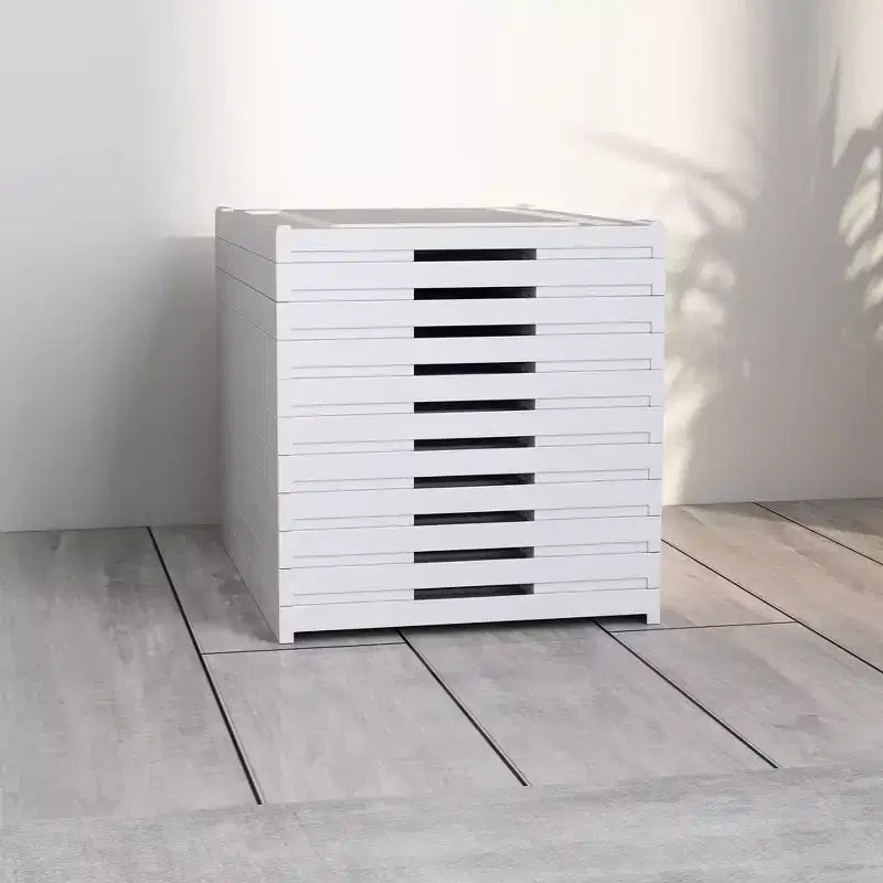 HOMCOM Boîtes à Chaussures en Plastique Transparent Empilables avec Porte Transparente, Rangement de Baskets Pliables, Aucun Assemblage Requis, Convient aux Pointures Jusqu'à 44, Blanc