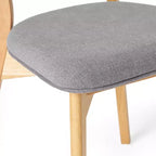 Ensemble de salle à manger 7 pièces Christopher Knight Home Carmody en bois et tissu
