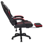 Fauteuil de massage et de jeu extra-large Hoffree, Fauteuil de bureau ergonomique pour PC avec repose-pieds et réglable
