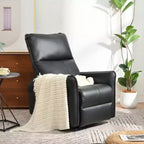 Rocking Recliner Chair,Swivel Nursery Rocking Chair,Glider Chair,Modern Small Rocking Swivel Recliner Chair for Bedroom