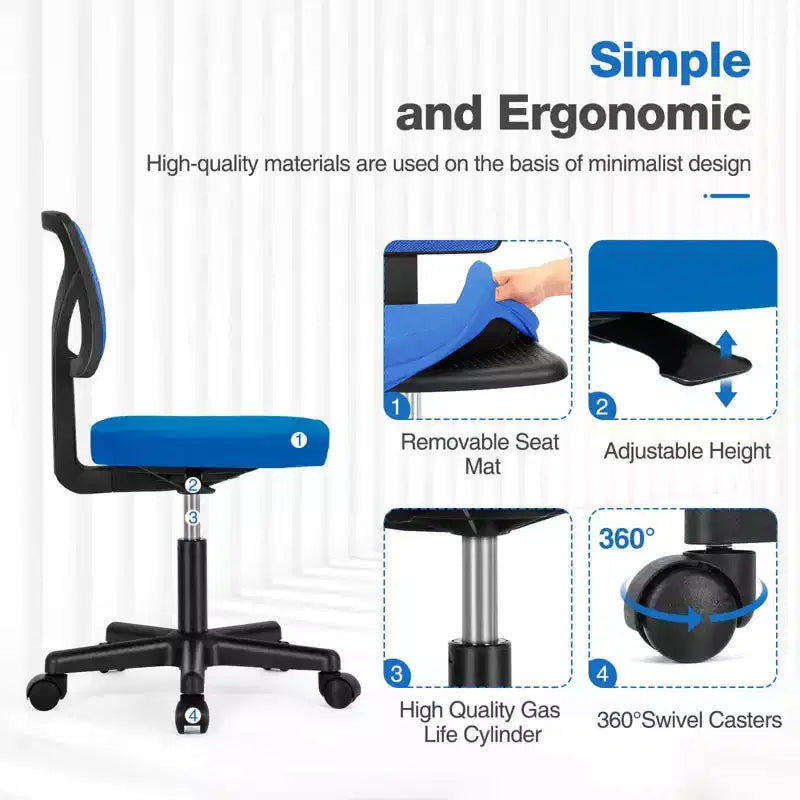 Tabouret de travail Silent-Spin - Système dynamique de soutien lombaire
