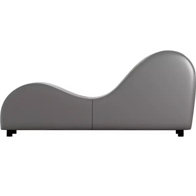 Mjkone Chaise longue de yoga en velours, chaises de yoga incurvées modernes pour adultes pour l'étirement, la relaxation, l'exercice