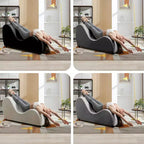 Mjkone Chaise longue de yoga en velours, chaises de yoga incurvées modernes pour adultes pour l'étirement, la relaxation, l'exercice