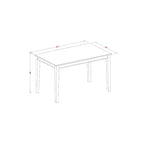 HomeStockTable à manger Dudley hauteur comptoir style rustique 36x60