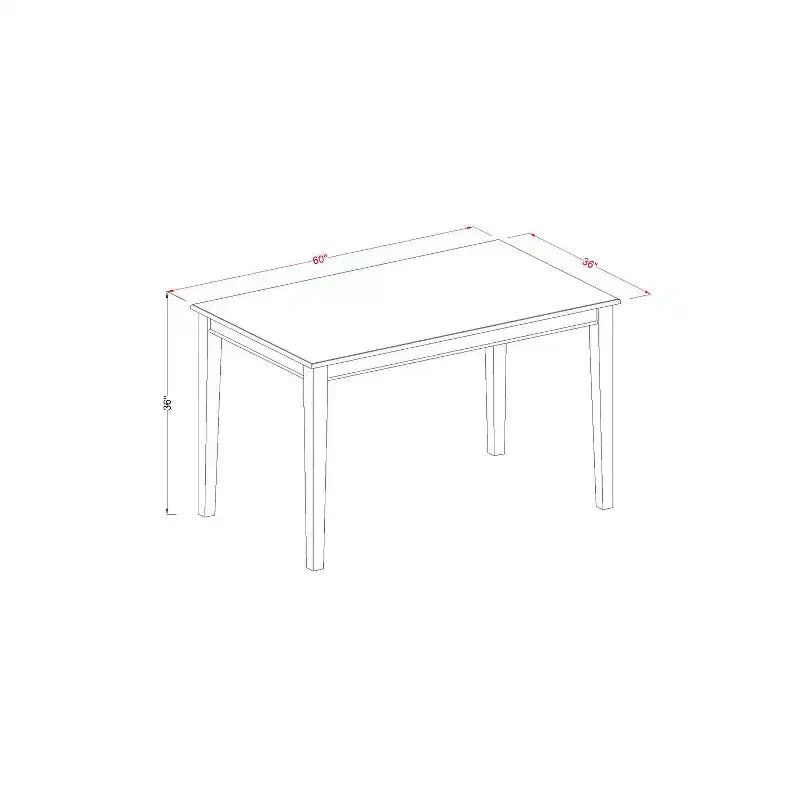 HomeStockTable à manger Dudley hauteur comptoir style rustique 36x60