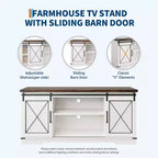 Meuble TV pour 65 Pouces, Meuble TV et Multimédia de Ferme