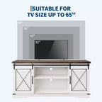 Meuble TV pour 65 Pouces, Meuble TV et Multimédia de Ferme