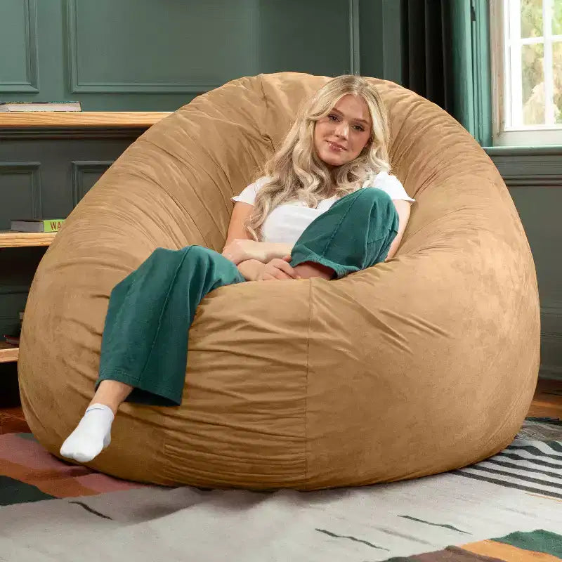 Jaxx Cocoon de 6 pieds – Grand pouf pour adultes