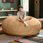 Jaxx Cocoon de 6 pieds – Grand pouf pour adultes