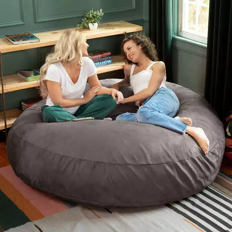 Jaxx Cocoon de 6 pieds – Grand pouf pour adultes
