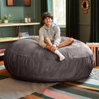 Jaxx Cocoon de 6 pieds – Grand pouf pour adultes