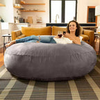 Jaxx Cocoon de 6 pieds – Grand pouf pour adultes