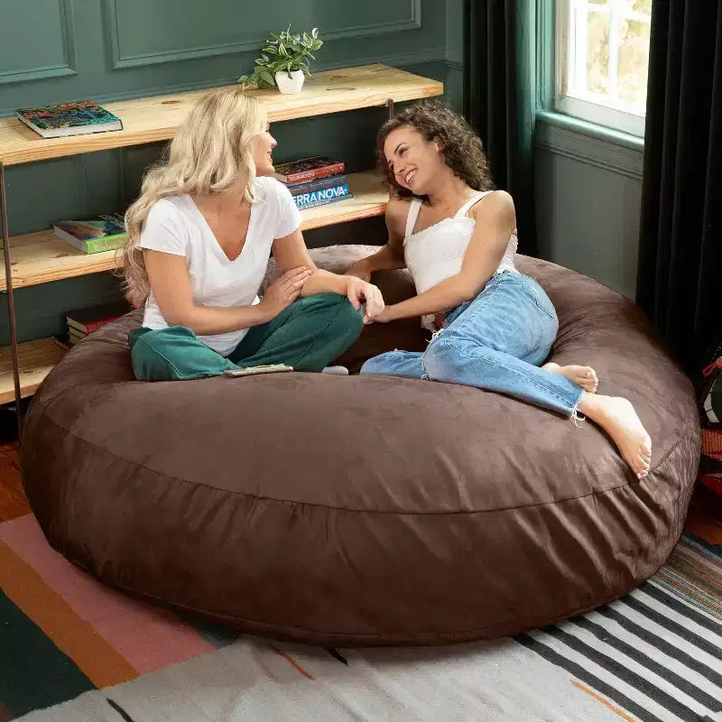 Jaxx Cocoon de 6 pieds – Grand pouf pour adultes