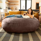 Jaxx Cocoon de 6 pieds – Grand pouf pour adultes