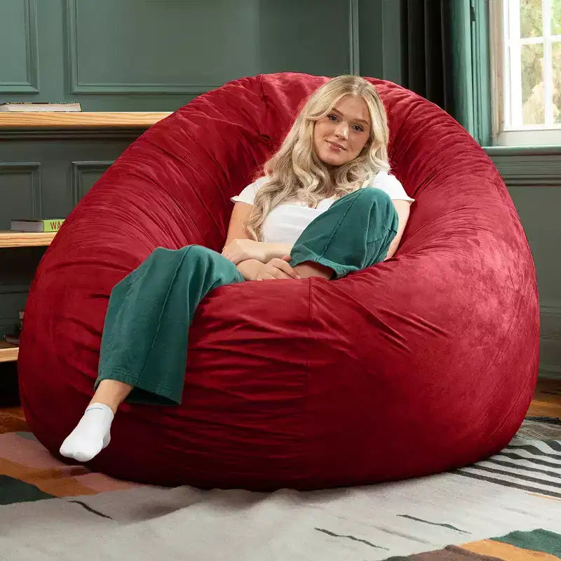 Jaxx Cocoon de 6 pieds – Grand pouf pour adultes