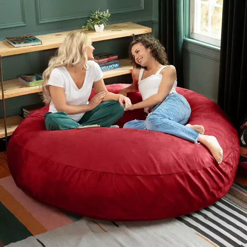 Jaxx Cocoon de 6 pieds – Grand pouf pour adultes