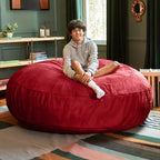 Jaxx Cocoon de 6 pieds – Grand pouf pour adultes
