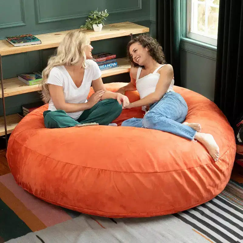 Jaxx Cocoon de 6 pieds – Grand pouf pour adultes