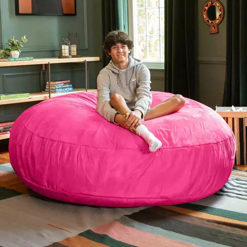 Jaxx Cocoon de 6 pieds – Grand pouf pour adultes