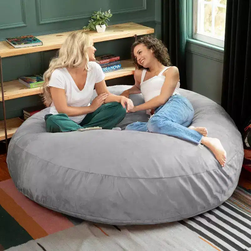Jaxx Cocoon de 6 pieds – Grand pouf pour adultes