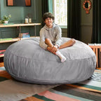 Jaxx Cocoon de 6 pieds – Grand pouf pour adultes