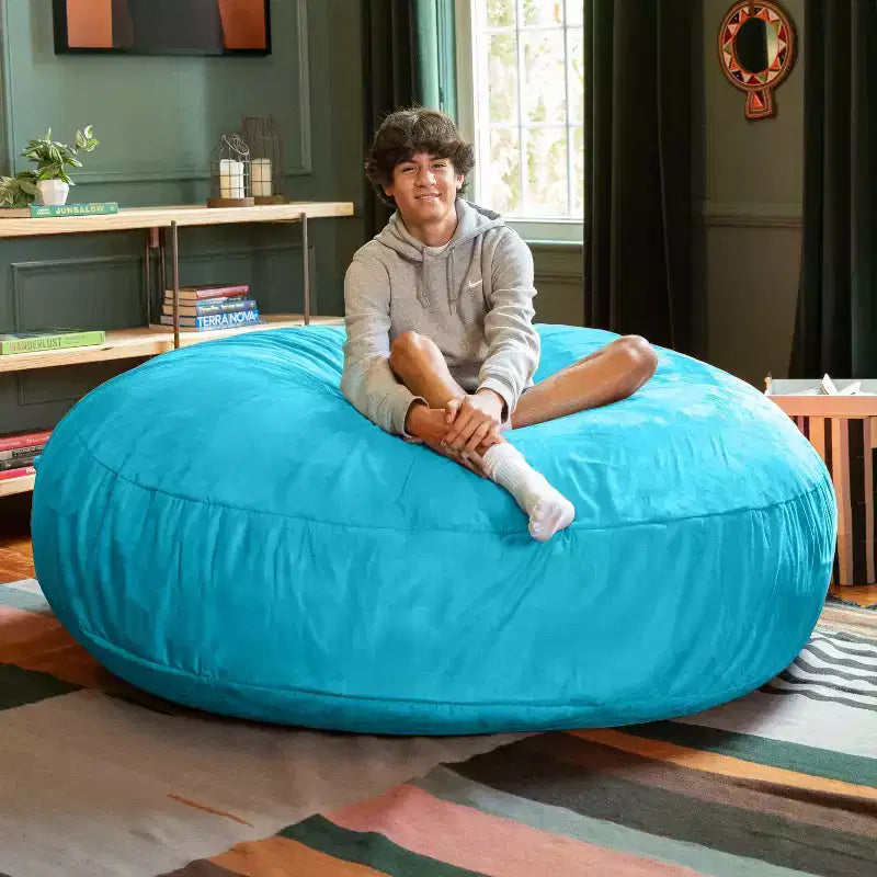 Jaxx Cocoon de 6 pieds – Grand pouf pour adultes