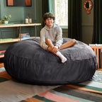 Jaxx Cocoon de 6 pieds – Grand pouf pour adultes