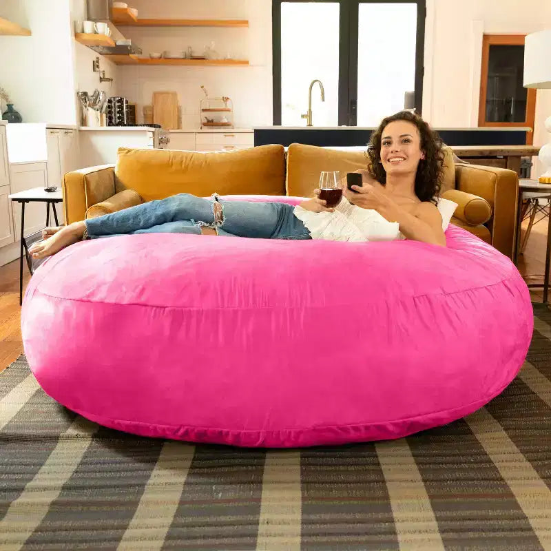 Jaxx 6 Foot Cocoon - Large Bean Bag Chair for Adults